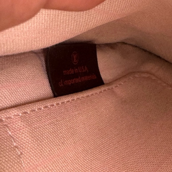 Louis Vuitton Authentic Damier Ebene Neverfull MM Pochette - Picture 11 of 13